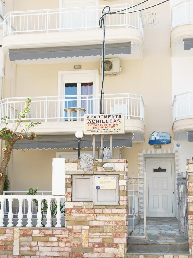 Achilleas Apartments Паралия-Скотинас Экстерьер фото